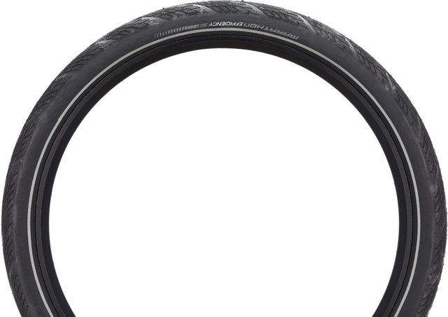 Schwalbe Cubierta plegable Marathon Efficiency Evolution ADDIX Race 27,5" - negro-reflejante/27.5 /60 /60-584/2.35 
