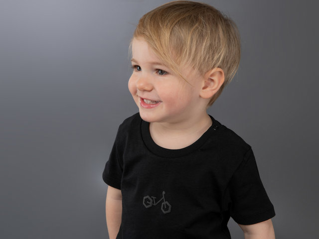 bc basic T-Shirt Kids Bike - black/86, 92/XXS