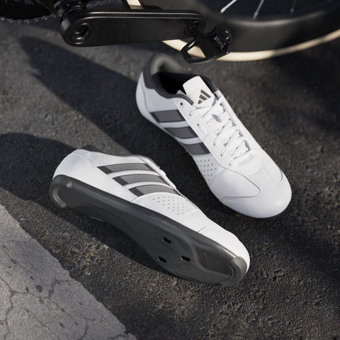 adidas Cycling Heritage Road Rennradschuhe - ftwr white-carbon-carbon/40/40