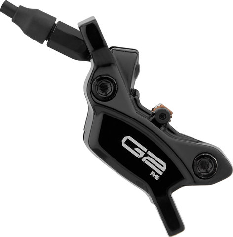 SRAM Freno de disco G2 RE - gloss black/Rueda delantera/Flip-Flop (no específico de lado)