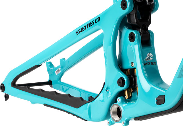 Yeti Cycles Kit de cuadro SB160 TURQ Carbon 29" - turquoise/29"/L