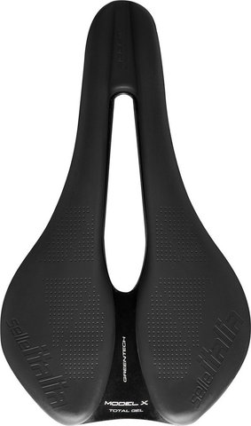 Selle Italia Model X Greentech Comfort+ Superflow Sattel - schwarz/145 mm/245 mm
