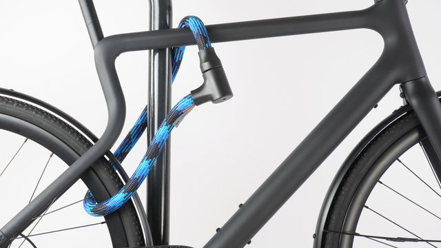 tex-lock orbit chain lock - morpho blue | 100 cm