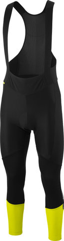 GONSO Culotte térmica con tirantes Softshell Essential Bib Tight - safety yellow | S