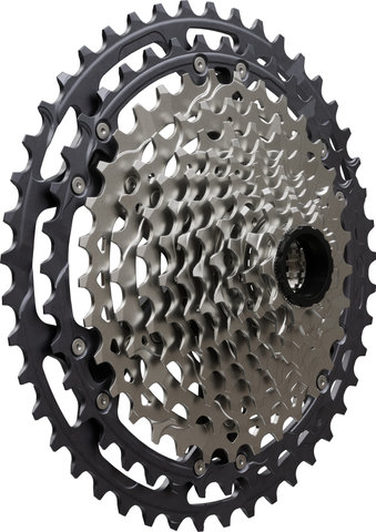 Shimano Cassette Deore XT CS-M8200-12, 12 velocidades - plata/9-45