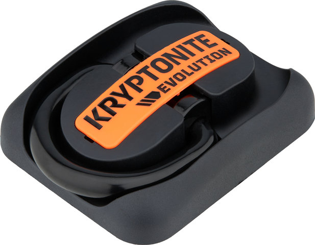 Kryptonite Evolution Ground Anchor - black-orange