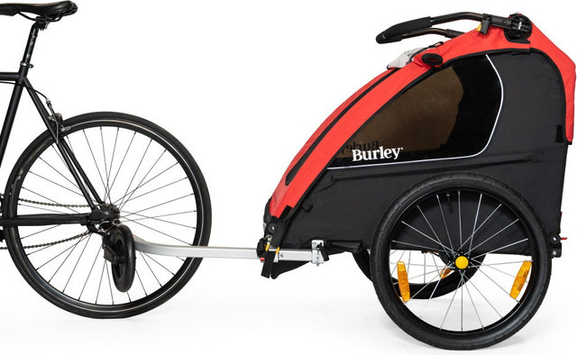 Burley Remolque infantil Honey Bee - rojo / negro | 20"