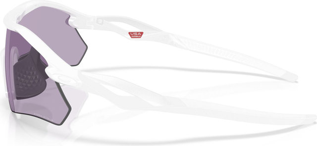 Oakley Radar Plate Sportbrille - polished white/prizm slate