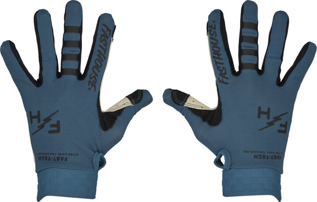 Fasthouse Guantes de dedos completos Vapor - indigo/M