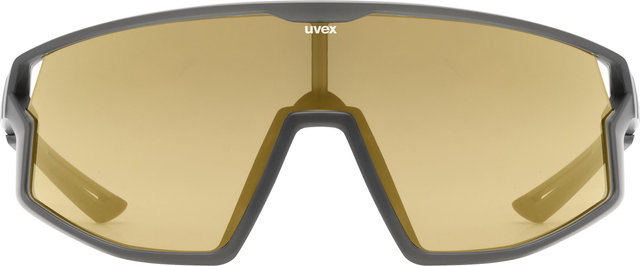 uvex Skyryse Glasses - smoke mat | mirror gold