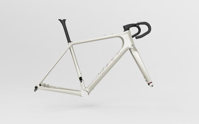 OPEN Kit Cadre en Carbone U.P. 2.0 Fourche Aero 28" - sand | M | 28" | 380 mm / 60-75 mm