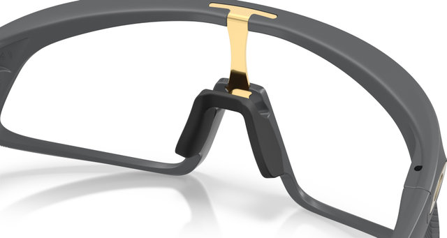 Oakley Lunettes de Sport RSLV 141 - matte carbon | clear to black iridium photochromic