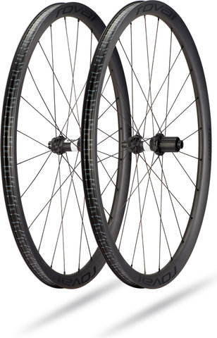 Specialized Set de Roues en carbone TERRA CL Disc Center Lock 28" - black | 100 mm | Shimano Route | 142 mm | 28" | Non Boost