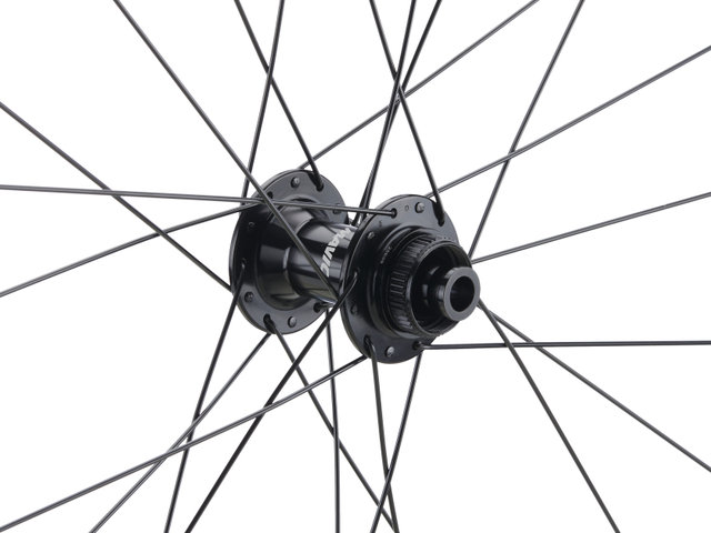 Mavic Access RG22 Disc Center Lock 28" Laufradsatz - schwarz/28"/Non Boost/Non Boost/100 mm/142 mm/Shimano Road