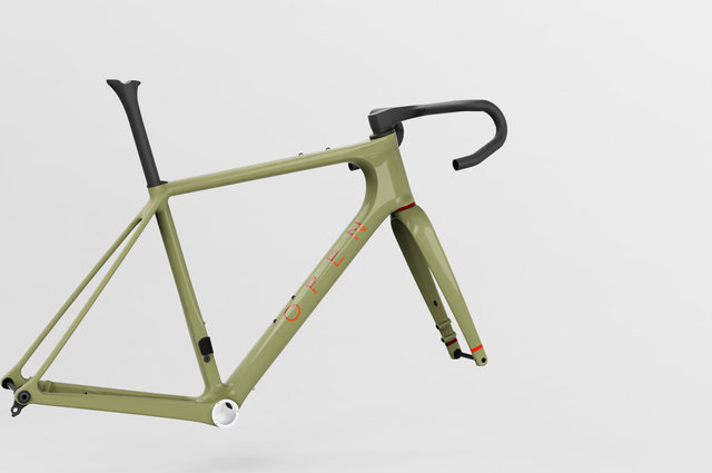 OPEN Kit Cadre en Carbone U.P. 2.0 Fourche Aero 28" - farn | M | 28" | 380 mm / 95-110 mm