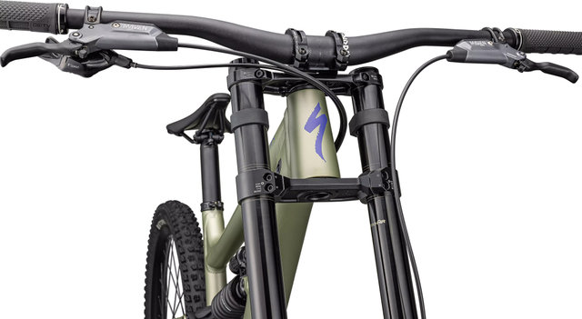 Specialized Mountain bike - satin metallic spruce-purple haze/M/180 mm/44 mm/165,0 mm/29" (front), 27.5" (rear)
