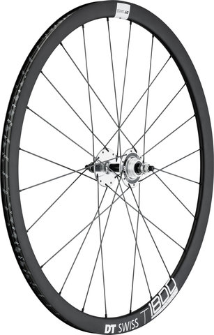 DT Swiss T 1800 Classic 32 Track Wheelset - schwarz | 100 mm | 28" | Screw-on freewheel | 100 mm | Threaded freewheel | 100 mm | 120 mm