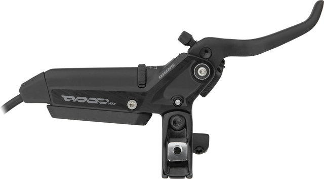 SRAM Code Silver Stealth Disc Brake - black anodized/Rear wheel/Flip-Flop (non-side-specific)