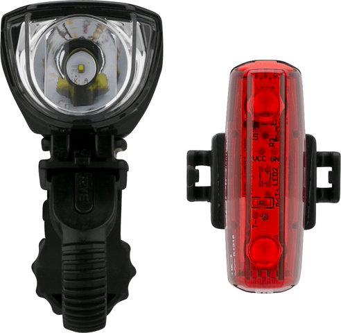 CATEYE HL-EL360G RC GVOLT25+TL-LD620G RapidMicroG Light Set - StVZO Approved - black