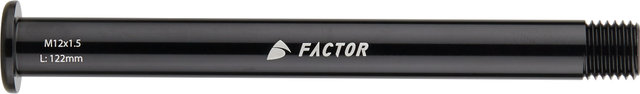 Factor E-Thru Front Axle 12 x 121 mm for O2 / OSTRO Disc - universal