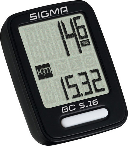 Sigma BC 5.16 Bike Computer - schwarz