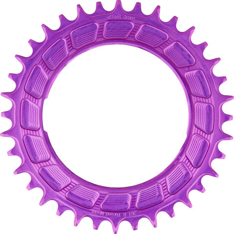 Garbaruk Thread Mount Chainring for SRAM XX/XX SL PM 0mm Round - violet/36/36 