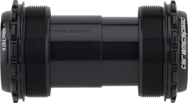 CeramicSpeed Boîtier de Pédalier Alpha T47/68 Shimano Road - black/T47