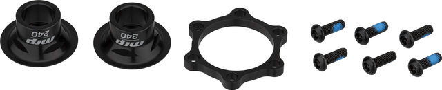 MRP Better Boost Adapter VR für DT 240s OS 6-Loch - black/VR 15 x 100 mm Steckachse