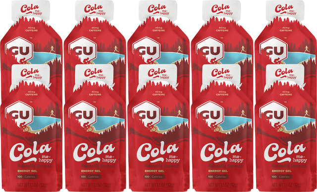 GU Energy Labs Energy Gel - 10 pièces - cola me happy