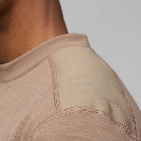 Fjällräven Pull en polaire Keb pour hommes - suede brown | L