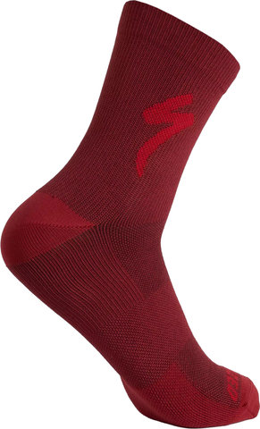 Specialized Chaussettes Soft Air Road Mid - Garnet Red | 43 - 45