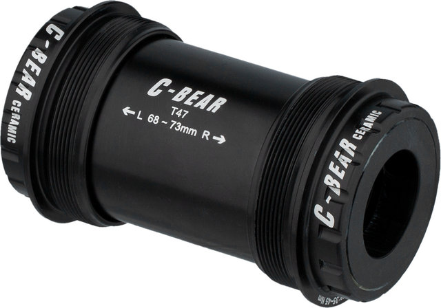C-BEAR T47 Shimano Cyclocross Bottom Bracket - black/T47