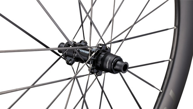 Specialized Roval Rapide Sprint CLX Carbon Disc Center Lock 28" Laufradsatz - satin carbon-gloss black | SRAM XDR | 142 mm | 28" | 100 mm