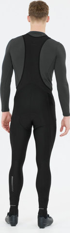 Endurance Culotte con tirantes Gorsk V2 AY Windblock - black | S