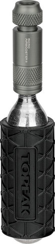 Topeak Micro Airbooster II bomba de CO2 + cartucho de CO2 de 16g - black