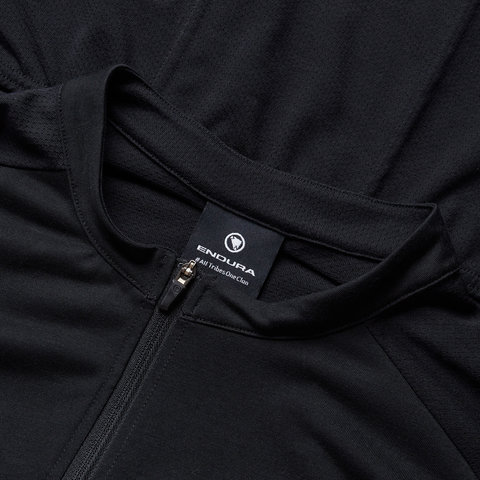 Endura Loop S/S Zipped Trikot - black/M