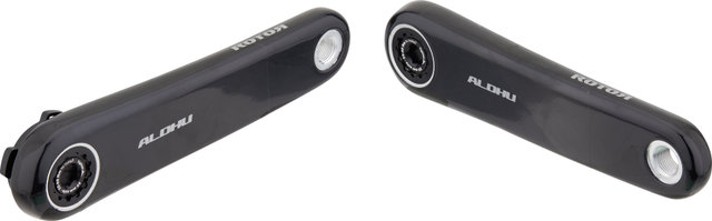 Rotor Manivelle de capteur de puissance INspider ALDHU Carbone Oval Q-Rings - noir/170,0 mm