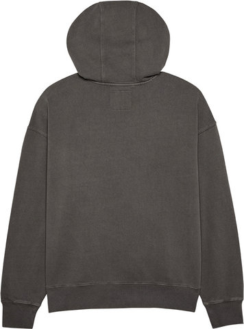 Fox Head Wordmark Oversized Fleece Pullover - pewter/M