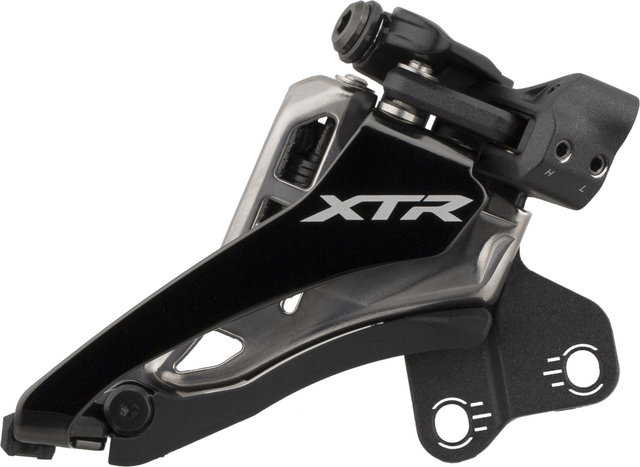 Shimano Desviador XTR FD-M9100 2/12 velocidades - gris/E-Type (montaje en eje de pedalier, Low-Direct)