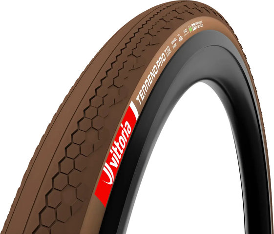 Vittoria Terreno Pro T10 Hardpack TLR 28" Faltreifen - braun | 28 " | 35-622 | 35 mm