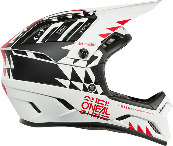 O'NEAL Backflip Knox Fullface-Helm - white-black | 63 - 64 cm
