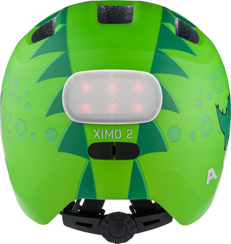 Alpina Casque Pour Enfants Ximo 2 Flash - green dino matt | 47 - 51 cm