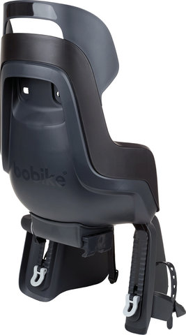 bobike Go Maxi Kids Bike Seat for Pannier Rack Mounting - black