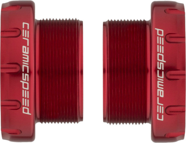 CeramicSpeed BSA SRAM DUB Road Coated Bottom Bracket - red/BSA
