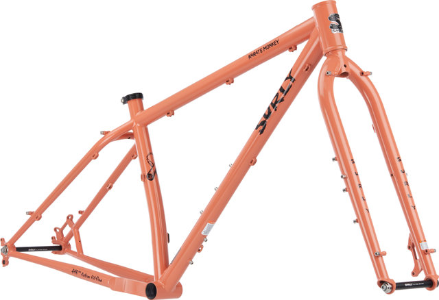 Surly Karate Monkey 27,5+/29" Rahmenkit - peach salmon sundae/M