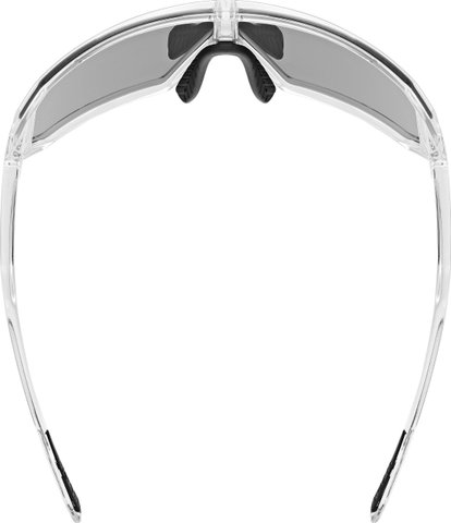 uvex lunettes de sport sportstyle 237 - clear/mirror silver