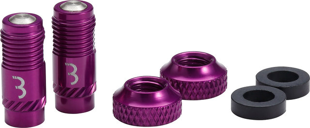 BBB Insert de valve CoreCap - 2 pièces - violet | CoreCap