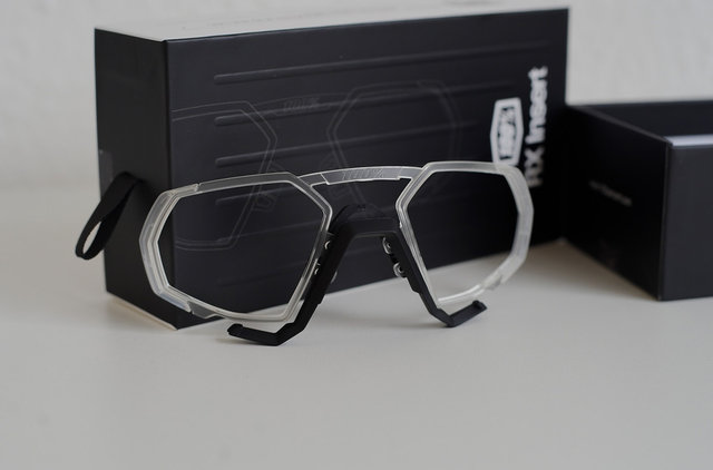 100% RX Insert Lens Adapter for Speedcraft / S3 Sports Glasses - soft tact black