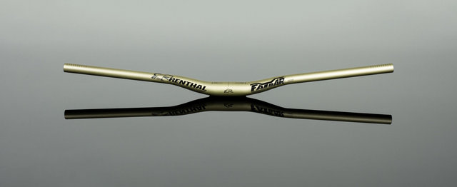 Renthal V3 Fatbar Lite 35 20 mm Riser Handlebar - gold/760 mm