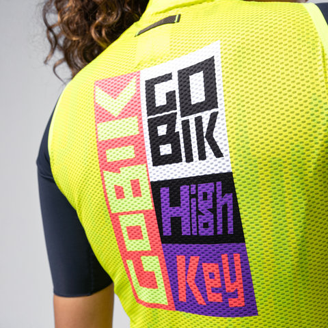 GOBIK Plus 2.0 Women's Vest High Key Edition - liquid lime/M